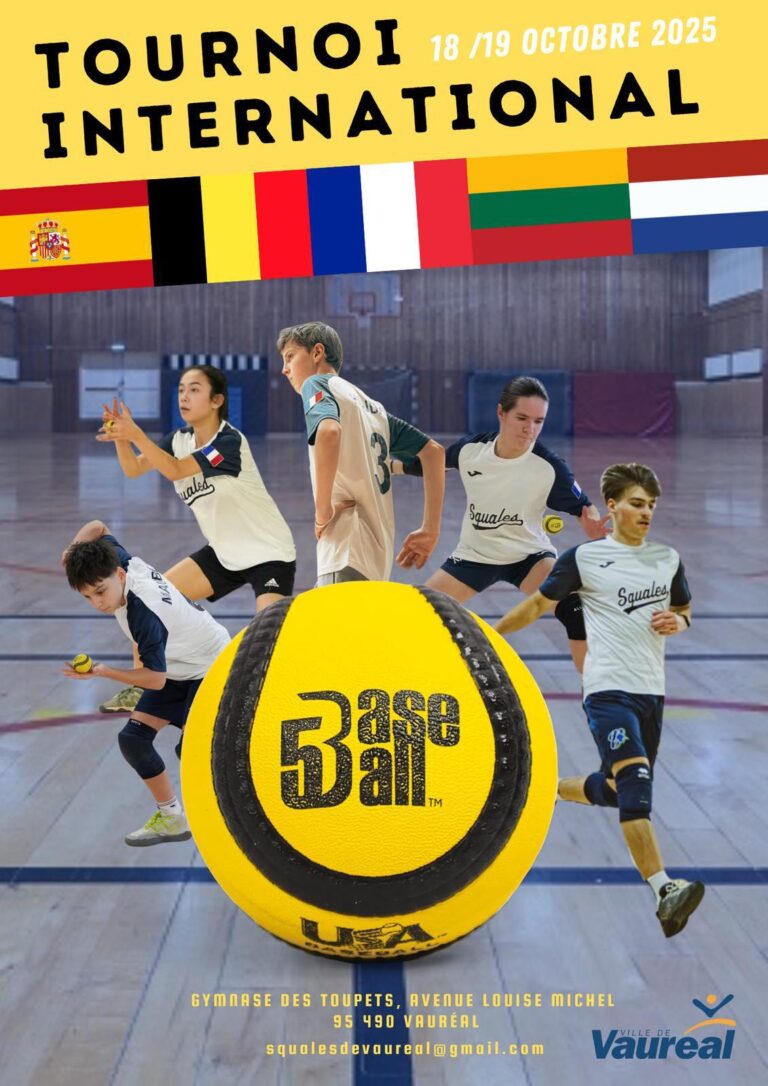Baseball5 – Tournoi international à Vauréal !