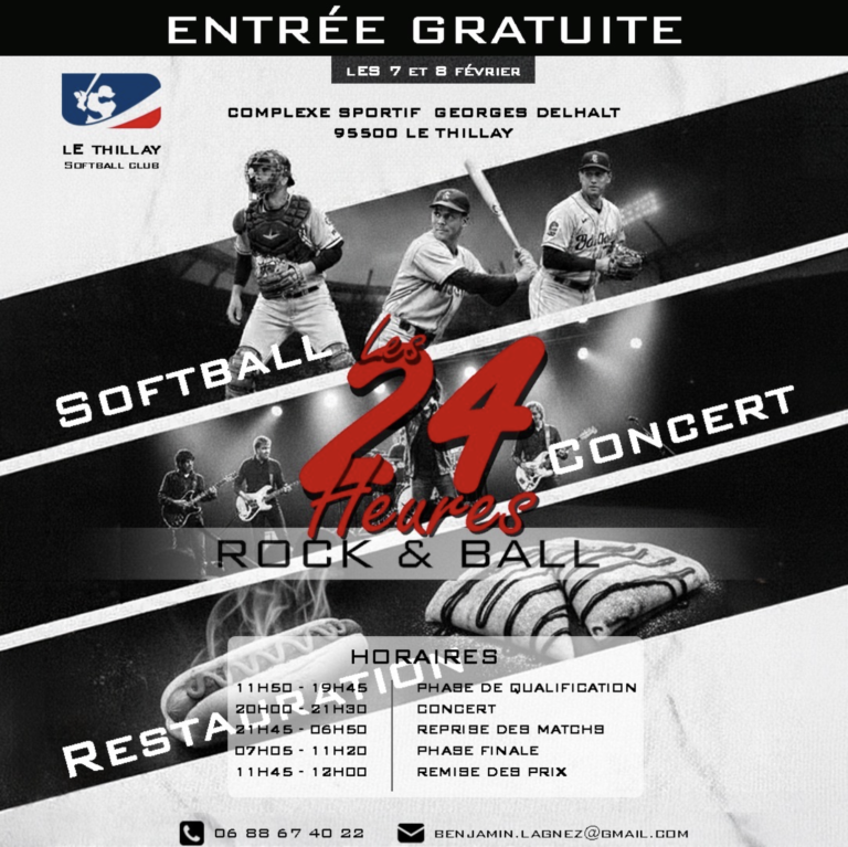 Softball – 24h au Thillay